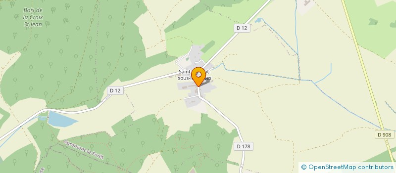 localisation de l'entreprise SARL B4TP à APREMONT-LA-FORET