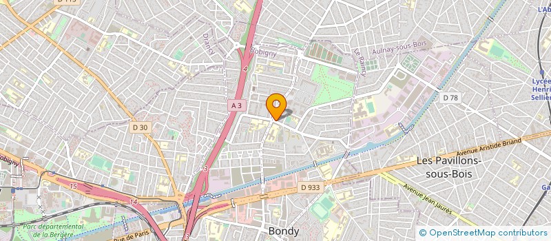 localisation de l'entreprise SARL BA SERVICES à BONDY
