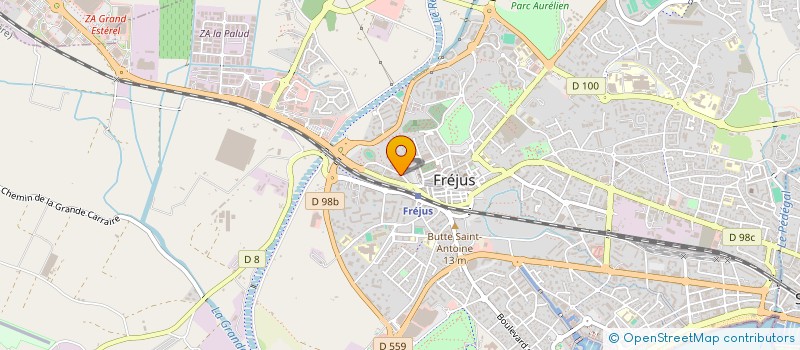 localisation de l'entreprise SARL BA.T.P à FREJUS