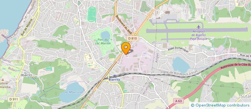 localisation de l'entreprise SARL BABAR à BIARRITZ