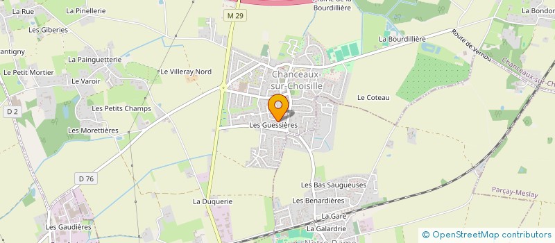 localisation de l'entreprise SARL BABAR à CHANCEAUX-SUR-CHOISILLE
