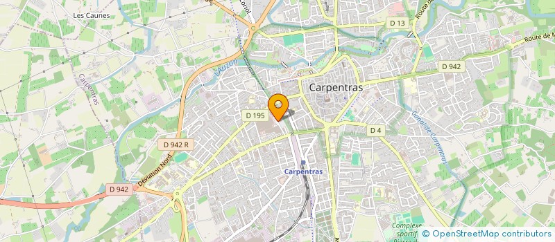 localisation de l'entreprise SARL BABE  CARPENTRAS