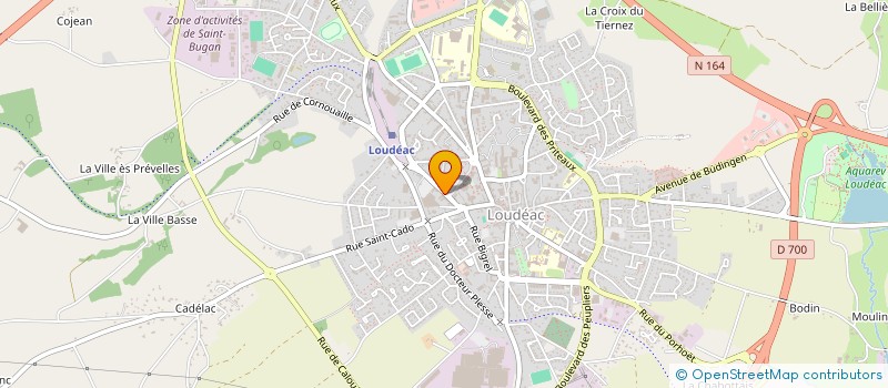 localisation de l'entreprise SARL BABERSHOP à LOUDEAC