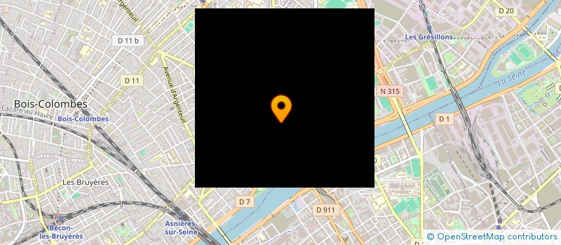localisation de l'entreprise SARL BABL DE L'ORIENT à ASNIERES-SUR-SEINE