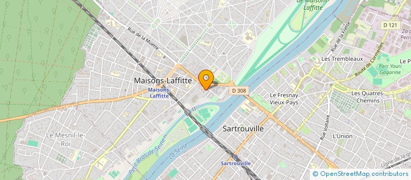 localisation de l'entreprise SARL BABY MONTESSORI 78 à MAISONS-LAFFITTE