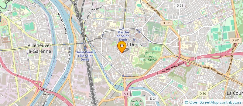 localisation de l'entreprise SARL BABYLONE à SAINT-DENIS