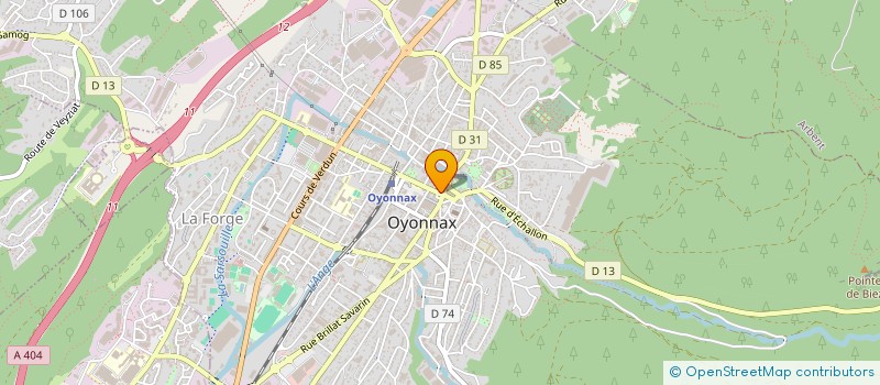 localisation de l'entreprise SARL BACANAKLAR à OYONNAX