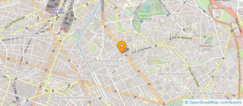 localisation de l'entreprise SARL BACCARA  PARIS