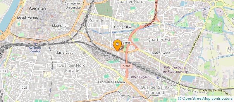 localisation de l'entreprise SARL BACCHERINI DANIEL à AVIGNON