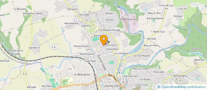 localisation de l'entreprise SARL BACCHUSEUM à QUIMPERLE