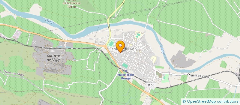 localisation de l'entreprise SARL BAD à ESPIRA-DE-L'AGLY