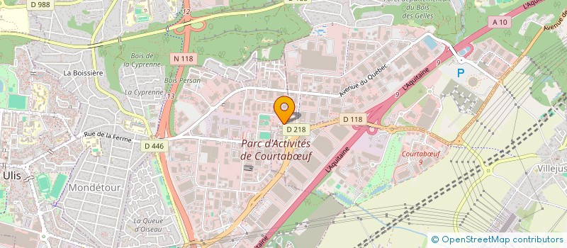 localisation de l'entreprise SARL BADEM à LES ULIS
