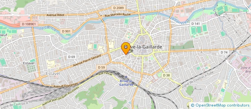 localisation de l'entreprise SARL BADIANE à BRIVE-LA-GAILLARDE