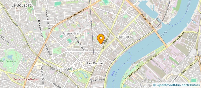localisation de l'entreprise SARL BADRE à BORDEAUX