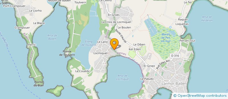 localisation de l'entreprise SARL BAGORY  BADEN