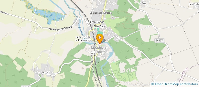 localisation de l'entreprise SARL BAGUERA à ROULLET-SAINT-ESTEPHE