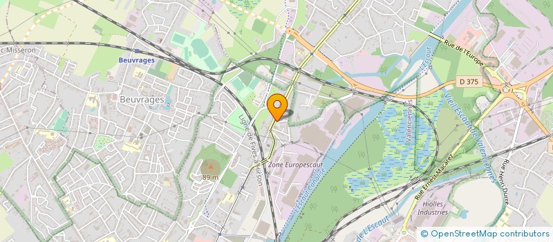 localisation de l'entreprise SARL BAHI TRANSPORT ET VOYAGES  ANZIN