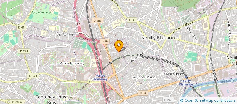 localisation de l'entreprise SARL BAILLET SECURITE PRIVEE à FONTENAY-SOUS-BOIS