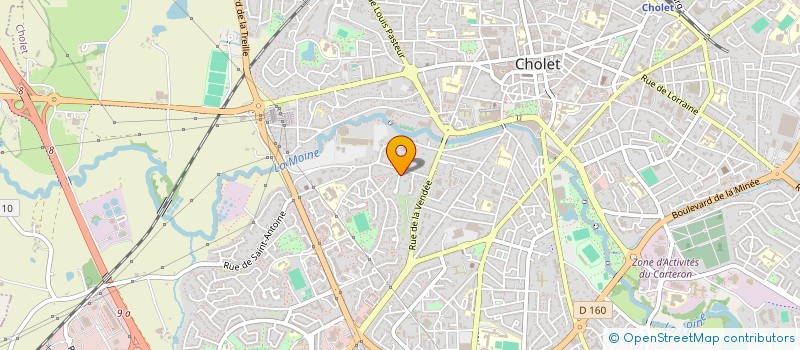 localisation de l'entreprise SARL BAILLIARD IMMOBILIER à CHOLET