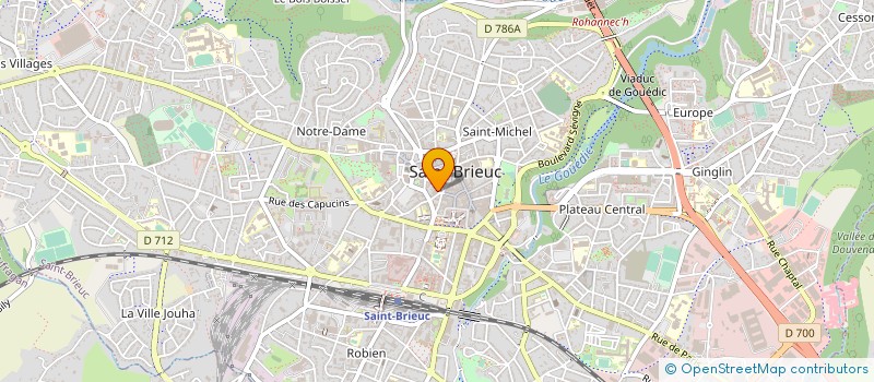 localisation de l'entreprise SARL BAINBOUL à SAINT-BRIEUC