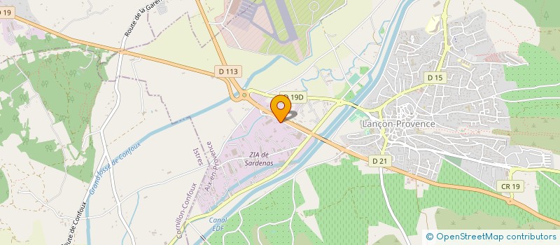localisation de l'entreprise SARL BAISE INSTALLATIONS à LANCON-PROVENCE