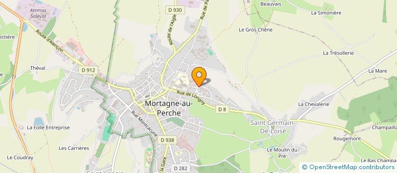 localisation de l'entreprise SARL BAKAN à MORTAGNE-AU-PERCHE