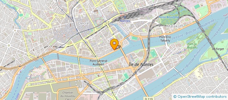 localisation de l'entreprise SARL BAKIE à NANTES