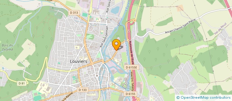 localisation de l'entreprise SARL BAL CONSTRUCTIONS  LOUVIERS