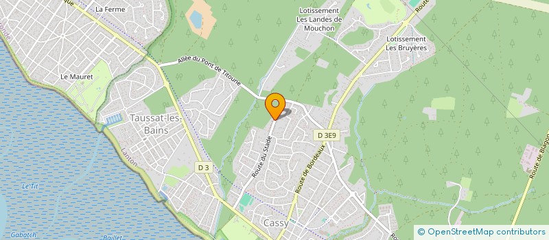 localisation de l'entreprise SARL BALAUZE  LANTON