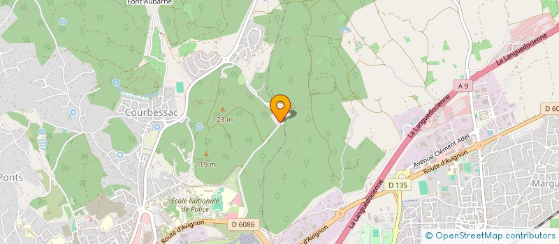 localisation de l'entreprise SARL BALL  NIMES