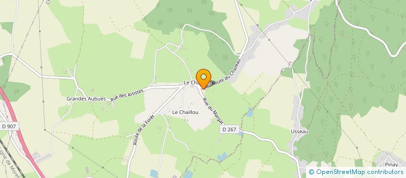 localisation de l'entreprise SARL BALLE BLONDEAU à CHAULGNES