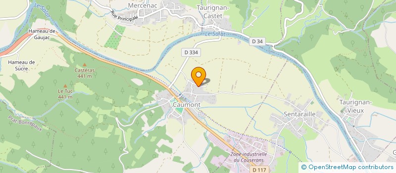 localisation de l'entreprise SARL BALLINI à TAURIGNAN-CASTET