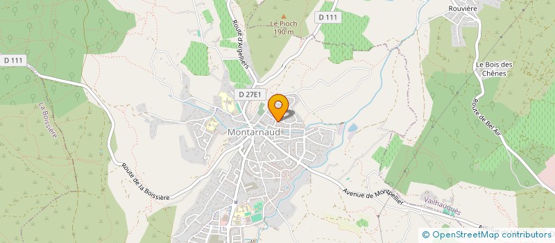 localisation de l'entreprise SARL BALOO à MONTARNAUD
