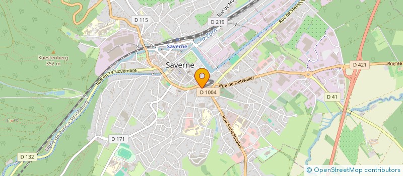 localisation de l'entreprise SARL BALTALI  SAVERNE