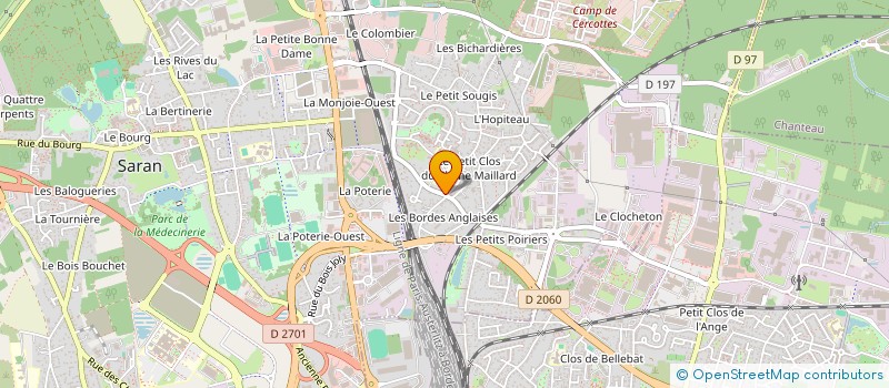 localisation de l'entreprise SARL BALTZER TRAITEUR à SARAN