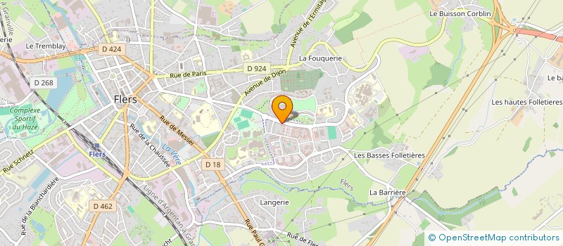 localisation de l'entreprise SARL BAM à FLERS