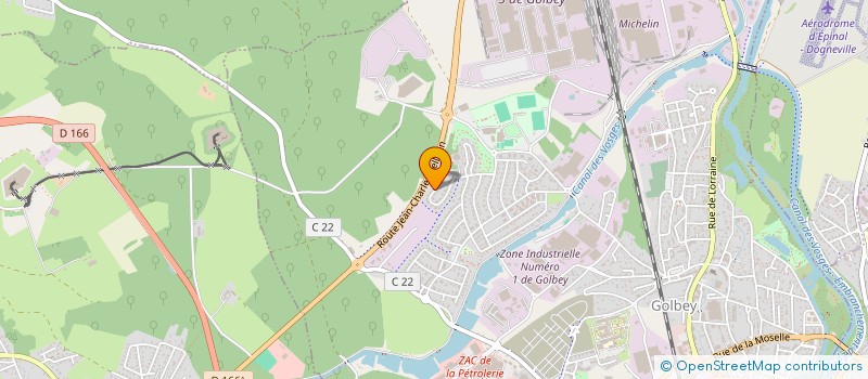 localisation de l'entreprise SARL BAM  GOLBEY