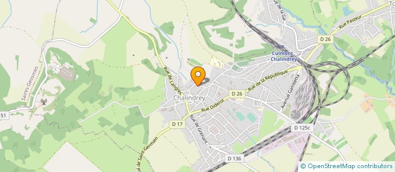 localisation de l'entreprise SARL BAM LOISIRS à CHALINDREY