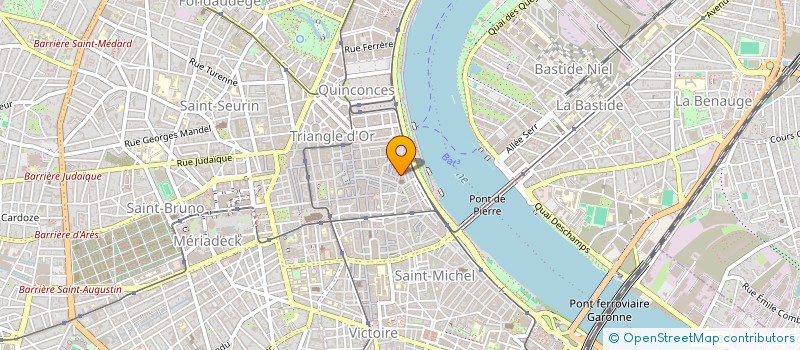 localisation de l'entreprise SARL BAMA à BORDEAUX