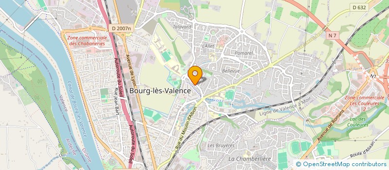 localisation de l'entreprise SARL BAMBOU à BOURG-LES-VALENCE