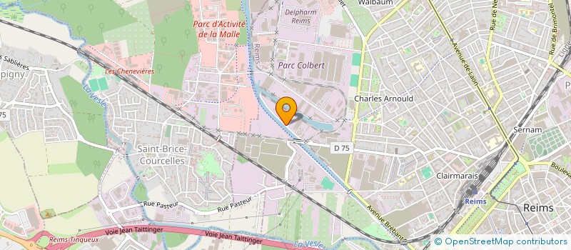 localisation de l'entreprise SARL BANCHAREL ALAIN à REIMS