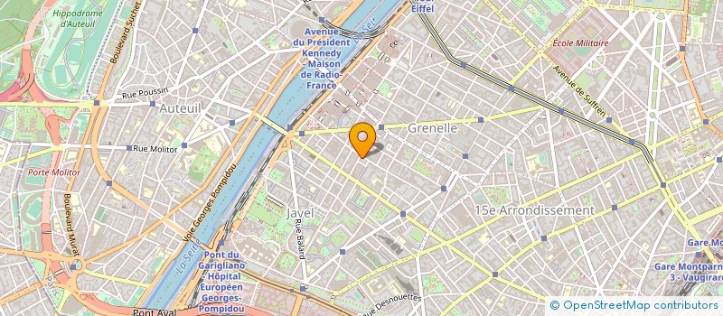 localisation de l'entreprise SARL BANEL  PARIS