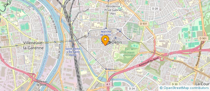 localisation de l'entreprise SARL BANGLA à SAINT-DENIS
