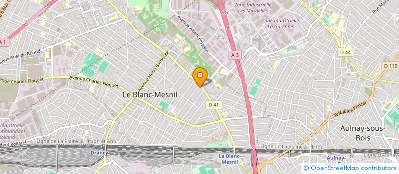 localisation de l'entreprise SARL BANGO BAZAR à LE BLANC-MESNIL