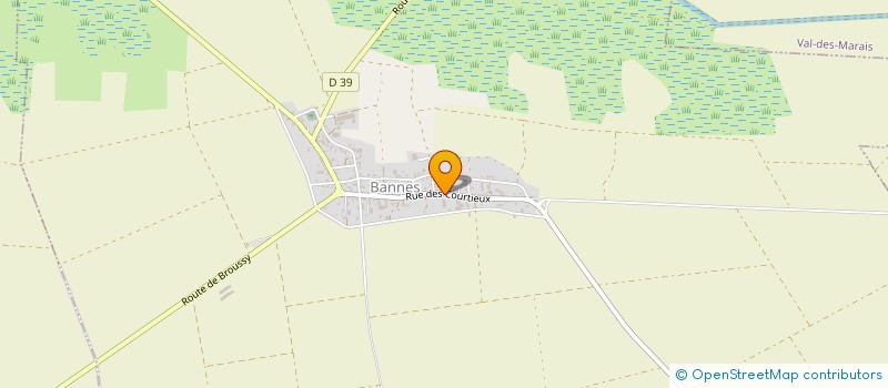 localisation de l'entreprise SARL BANN' ENERGIE  BLANCS-COTEAUX