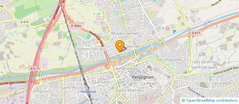 localisation de l'entreprise SARL BANNOUR CONSTRUCTION  PERPIGNAN