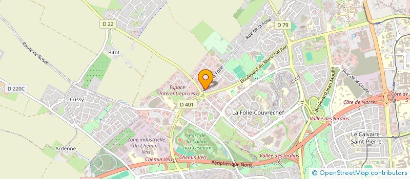 localisation de l'entreprise SARL BANOVAL à CAEN