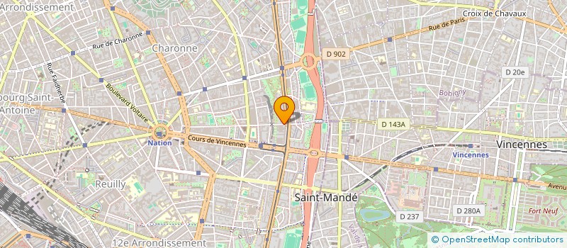 localisation de l'entreprise SARL BAOBAB PRODUCTIONS  PARIS