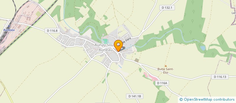 localisation de l'entreprise SARL BAPTISTE LESIEUR à LA CHAPELLE-D'AUNAINVILLE