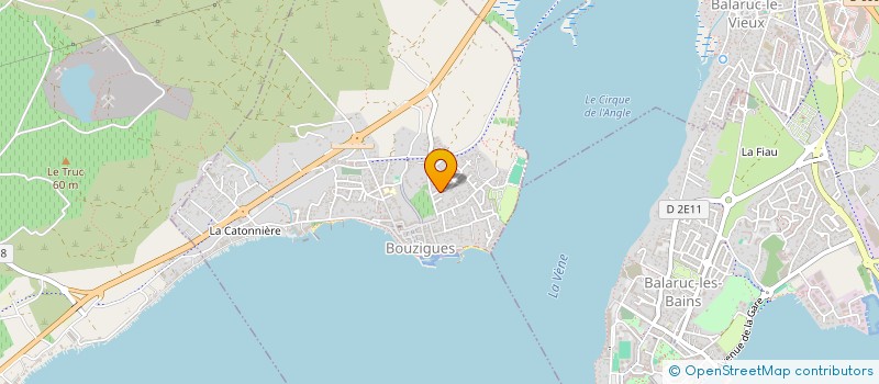 localisation de l'entreprise SARL BAQUE  BOUZIGUES